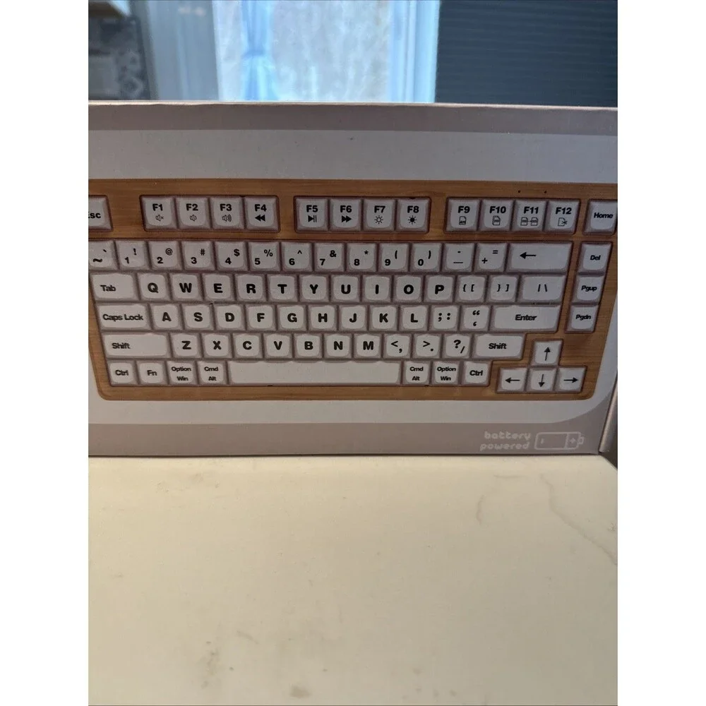 iJoy Wireless Wooden Keyboard 198926005886